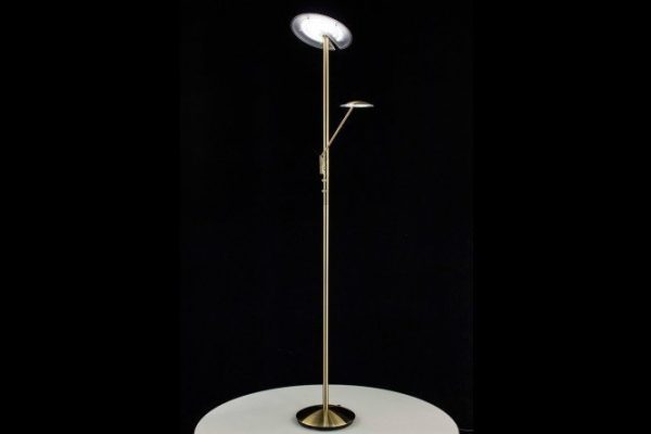 Floor lamp CITILUX Discus 6 sq.m
