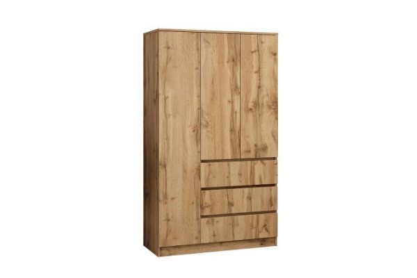 Wardrobe 3-door City combined