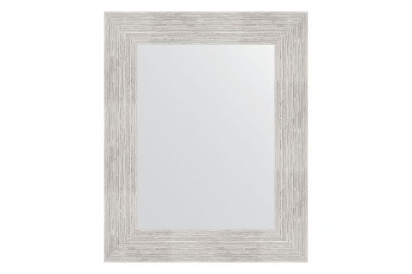 Wall mirror in a baguette frame EVOFORM BY 3016 silver rain 43x53 cm
