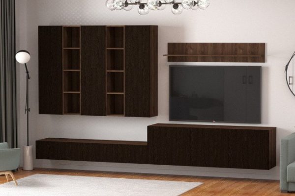 Furniture set Studio No. 7 oak expressive/wenge