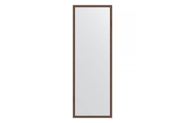 Wall mirror in a baguette frame EVOFORM BY 0706 walnut 48x138 cm
