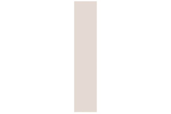 Demi cabinet front 14.6x71.6 cm, matte latte color