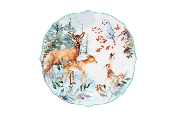 Dinner plate Forest Tale Porcelain, 26.5 cm