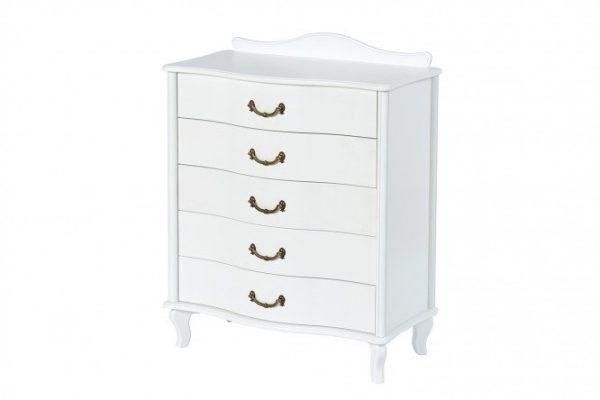 Chest of drawers Athena milky oak