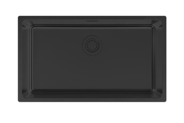 Inset sink Yuni 76 UNI YU76-MBN 76x44x20 cm