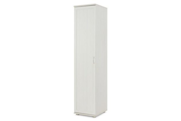 Linen closet 1-door Nika-Lux 45.2x205.6x54.6 cm, white Bodega