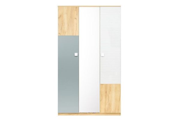 Three-door wardrobe Modex-2 120x209.2x46 cm