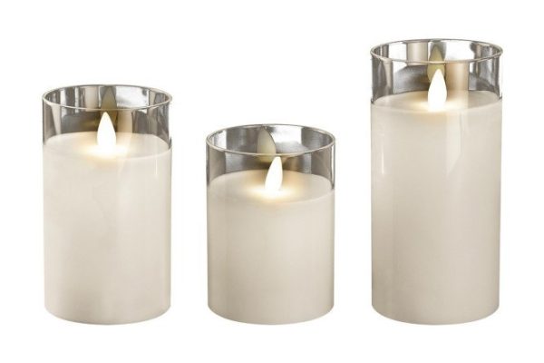 Set of decorative LED lamps FAZA LED candles