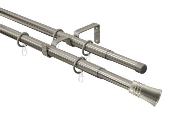 Double telescope cornice ARTTEX 246 587 sliding 120-210 cm