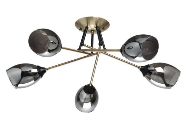 Ceiling lamp DE CITY Vita 15 sq.m., 77x24x77 cm, E27