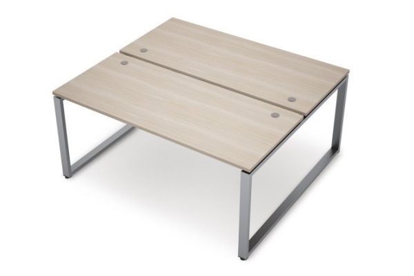 Bench system for 2 workstations Avance 120x75x163.5 cm