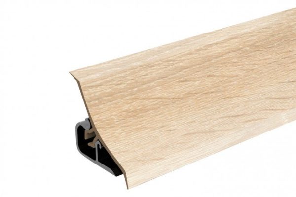 Light Sonoma Oak plinth 300x1.8x1.8 cm
