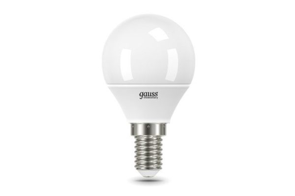 LED lamp Gauss Elementary 8W, E14, Neutral light
