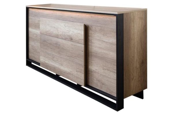 Illuminated chest of drawers Canyon