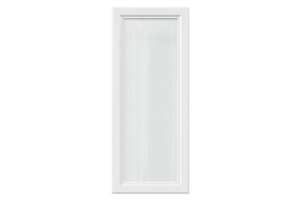 Gloria cabinet facade with glass 39.6x95.6 cm, white