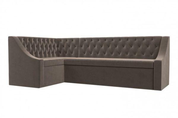 Kitchen corner sofa Liner with right corner, 202x88x132 cm