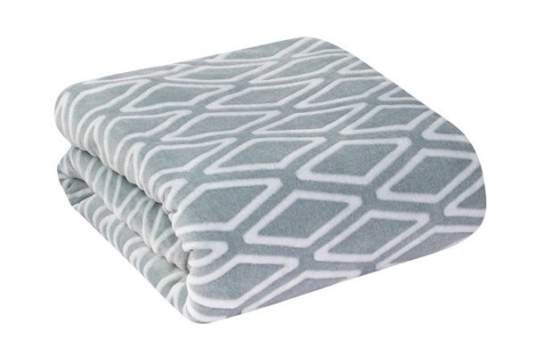 Blanket Rhombus Polyester, 200x220 cm