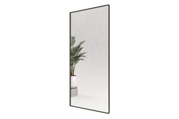 Mirror in frame GENGLASS Halfeo slim 80x200 cm