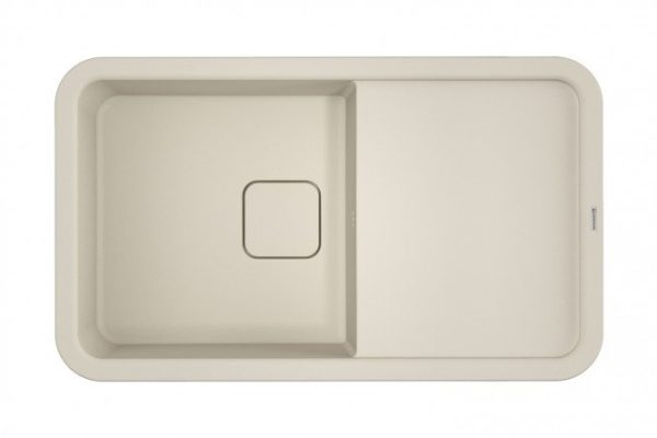 Inset sink with wing OMOIKIRI Tasogare 86-PA 4993457, pastille 86x51x19 cm