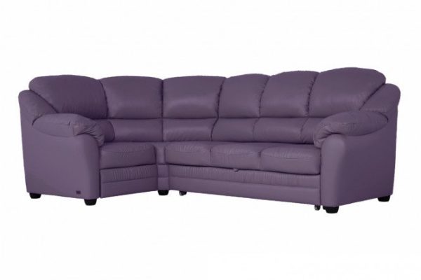 Corner sofa bed Berg with right corner