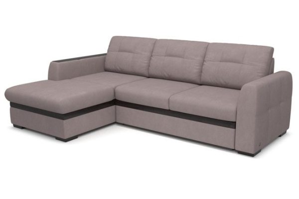 Corner sofa bed Aider with right corner