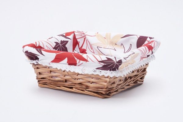 Basket Maple leaf 25x10x25 cm