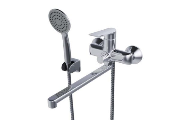 Bath and washbasin mixer with spout MIXLINE ML29-02