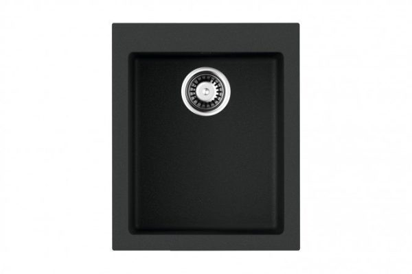 Inset sink OMOIKIRI Bosen 41-BL 4993141, black 41x50x19 cm