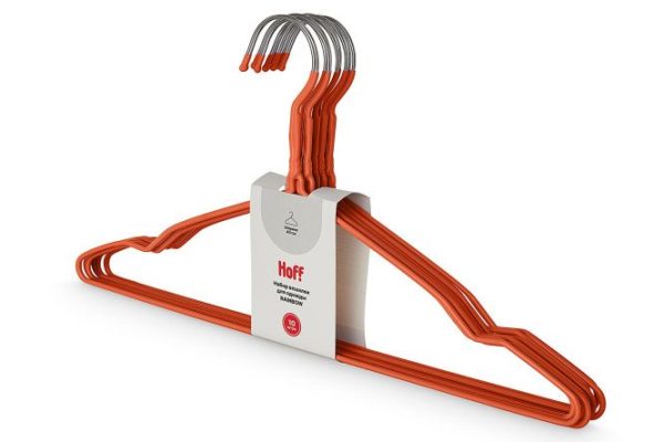 Set of clothes hangers Hall Rainbow 10 pcs.