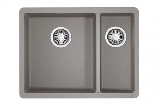 Inset sink OMOIKIRI Kata 55-2-U-GR 4993390, gray 55x42x20 cm