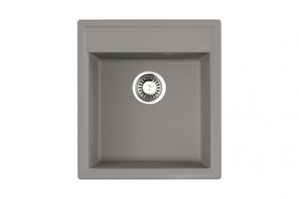 Inset sink OMOIKIRI Daisen 46-GR 4993612, gray 46x51x19.5 cm
