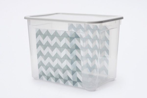 Universal box with lid 43 38.9x27.5x28.6 cm, 22 l