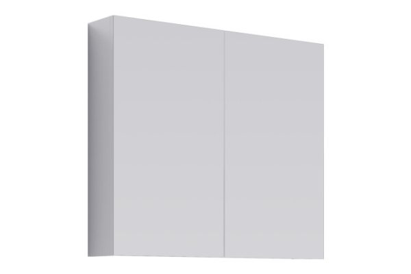 Mirror cabinet AQWELLA MC 80x75x15 cm