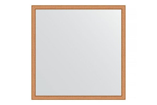 Wall mirror in a baguette frame EVOFORM cherry 58x58 cm