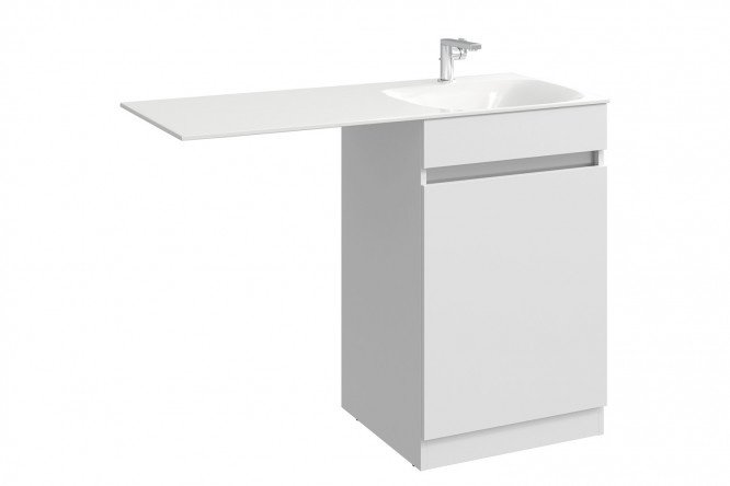 Floor stand AQWELLA Shape 53.5 cm, white