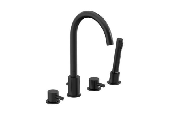 Bath and shower mixer Scandinavian Pure 360400300 4-section