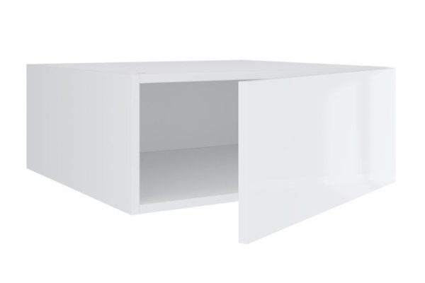 Amika superstructure cabinet facade 59.6x23.6 cm, white gloss color