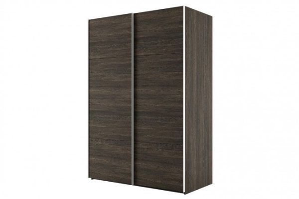 Sliding wardrobe 2-door Comet 160x220 cm wenge Mali