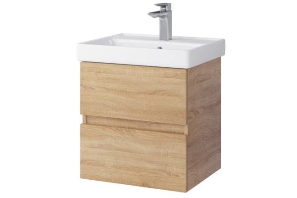 Hanging cabinet Sanstar Tuscany 389.1-1.4.1 46.6 cm, frame color Sonoma oak light, facade color Sonoma oak light