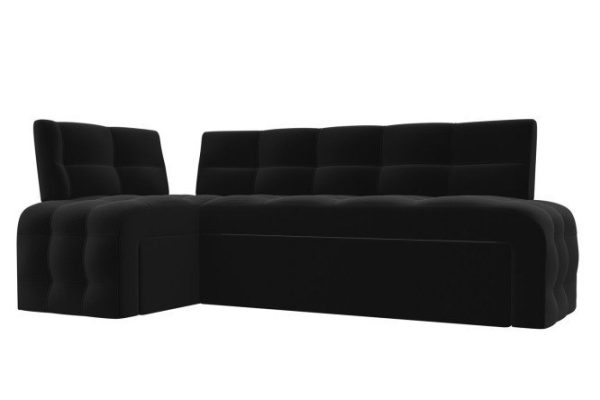 Corner kitchen sofa Luxor with left corner, 210x82x115 cm