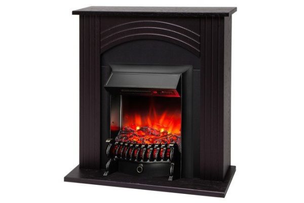 Fireplace set RealFlame Basta STD DN-F815 + Fobos LUX BL, floor-standing