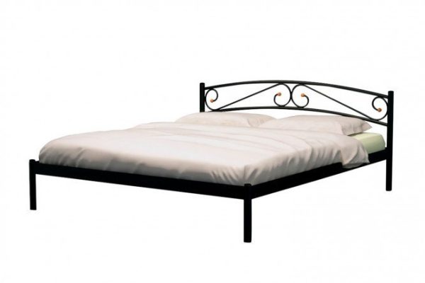 Luxury bed black 180x200 cm