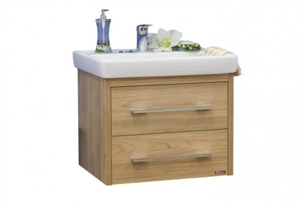 Wall-hung sink cabinet Sanflor Largo 66.2 cm