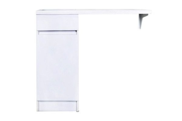 Floor stand ORANGE Sistema STK-40TUW+RAL 100 cm, frame color white, facade white