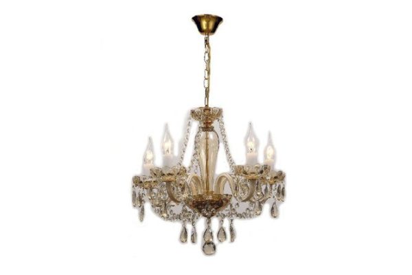 Hanging chandelier FAVOURITE Brandy 10 sq.m., 45x145x45 cm, E14