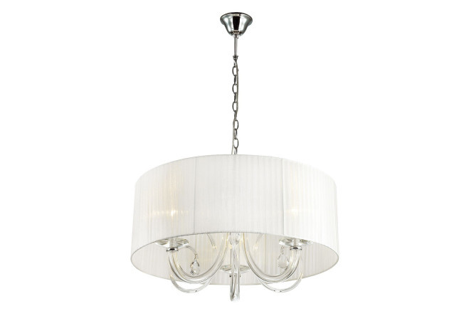 Hanging chandelier FAVOURITE Snow 6 sq.m., 55x124x55 cm, E14