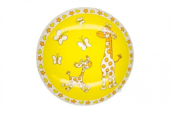 Wall-ceiling lamp CITILUX Giraffes 3 sq.m., 25 cm