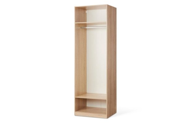 Wardrobe system Oscar Bergen 75x236x58 cm, Sonoma oak