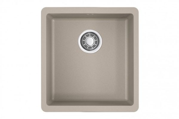 Inset sink OMOIKIRI Kata 40-U-SA 4993422, beige 40x42x20 cm