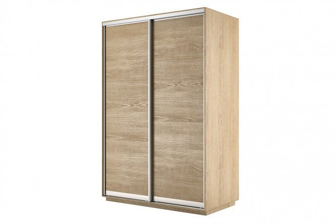 Sliding wardrobe 2-door Slide 160x240x60 cm, Sonoma